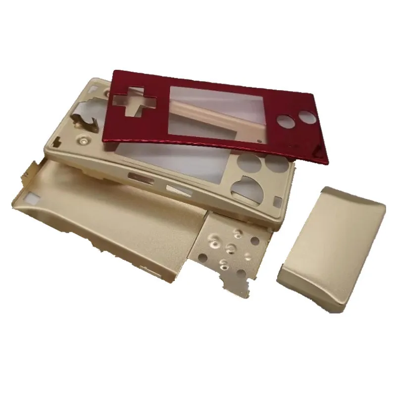 4 в 1 металлический корпус оболочки пакет для nintendo Gameboy Micro GBM чехол Крышка Ремонт Часть