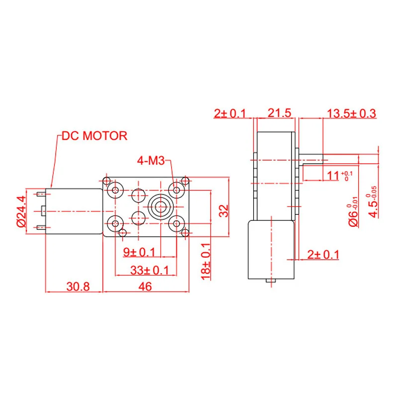 12V 24V Моментный мотор с червячным приводом DC мотор, постоянный магнит низкое шумоподавление DC мотор, вперед и назад скорость микро DC мотор