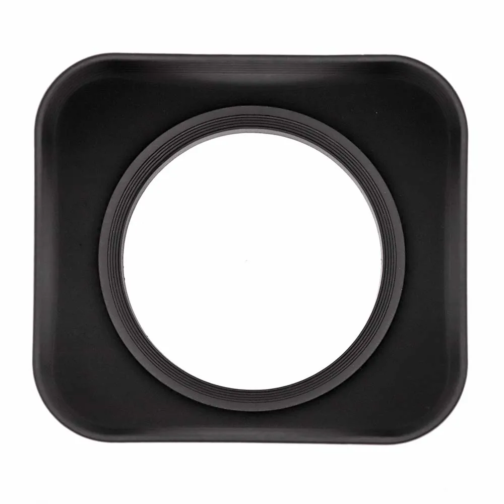 Description Picture 5 of item4 : 3 Square Camcorder / DV camera Lens Hood with Cap 30/37/46/52/58mm Photography Accessory