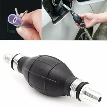 

Car Rubber Bulb Hand Pump Fuel Diesel Petrol Gas Primer Priming With Hoses 8mm