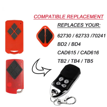 

Garage Door Remote For PTX5 PTX-5 Tritran Tri Tran TB5 BD4 BD2 replacement remote 433.92mhz