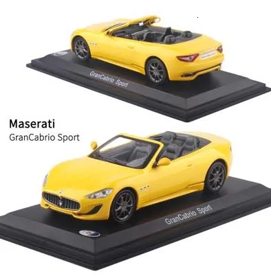 1:43 Масштаб Италия Maseratis литье под давлением Модель автомобиля игрушки антикварные винтажные спортивные мышцы для детей игрушки подарки - Цвет: 10