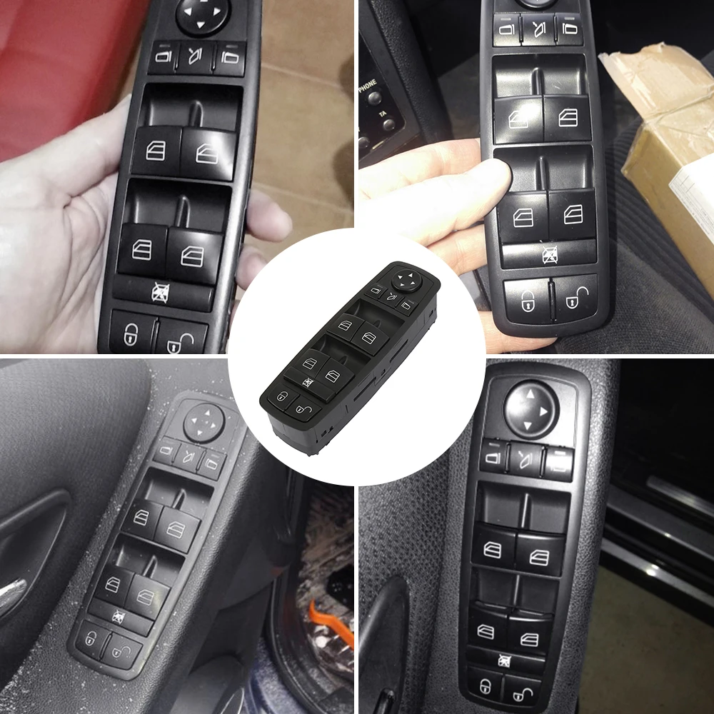 Для Benz power Window переключатель левого сиденья водителя power Window главный переключатель автомобильные аксессуары для A1698206710