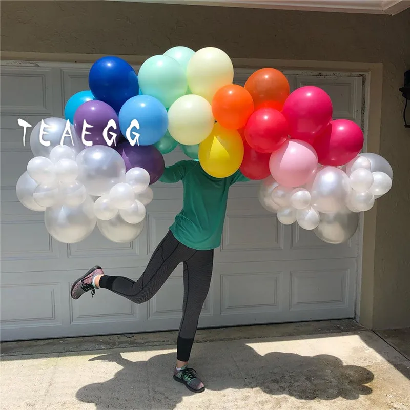 

65pcs Pastel Macaron Pink Blue Balloon Garland Arch Wedding Baby Shower Party Decoration Backdrop Wall Balloons Decor Supplies