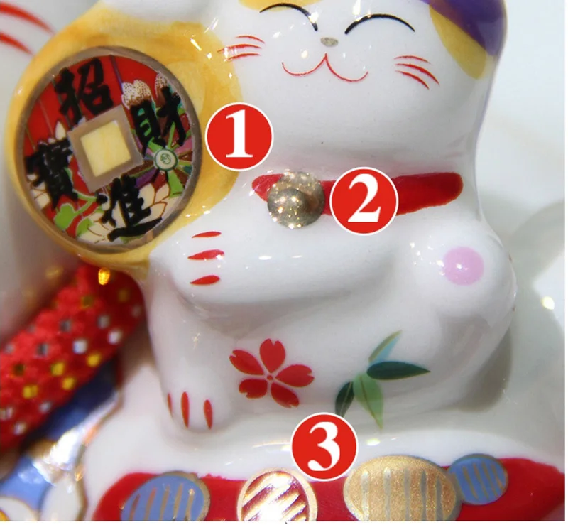 Современный дизайн кошка с длинным хвостом керамика Lucky Cat Копилка открытие подарок Магазин касса украшение стола домашний декор для гостиной