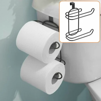 

1pc Toilet Tissue Paper Roll Holder Dispenser Storage Organizer Wall Mounted