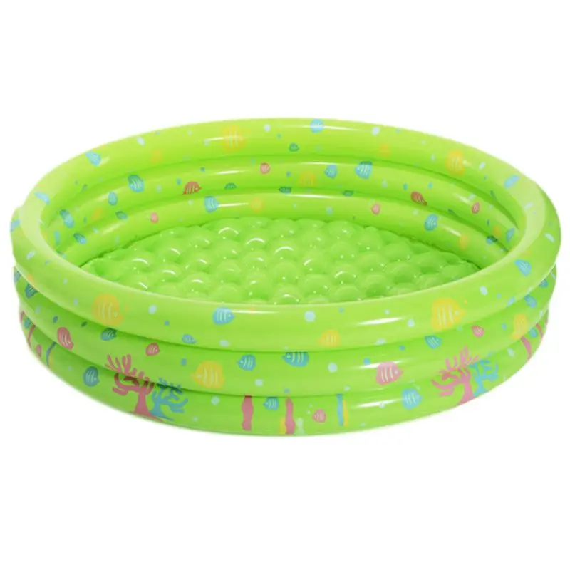 

Tricyclic Baby Inflatable Swimming Pool Inflatable Portable Outdoor Home Use Large Children Kids Round Tub K4UE