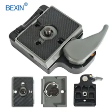 BEXIN 200PL-14 323 быстроразъемный Зажим адаптер для штатива камеры с Manfrotto 200PL-14 Compat Plate BS88 HB88 стабилизатор пластины