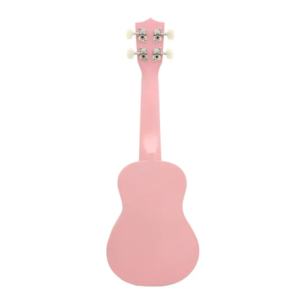 21 дюймов укулеле липа Ukelele с гавайским узором для девочек+ сумка+ ремень+ струна+ Капо акустический набор инструментов для обучения музыкой