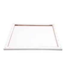 Белая пустая квадратная художница холст деревянная доска рамка для грунтованных масляные, акриловые краски