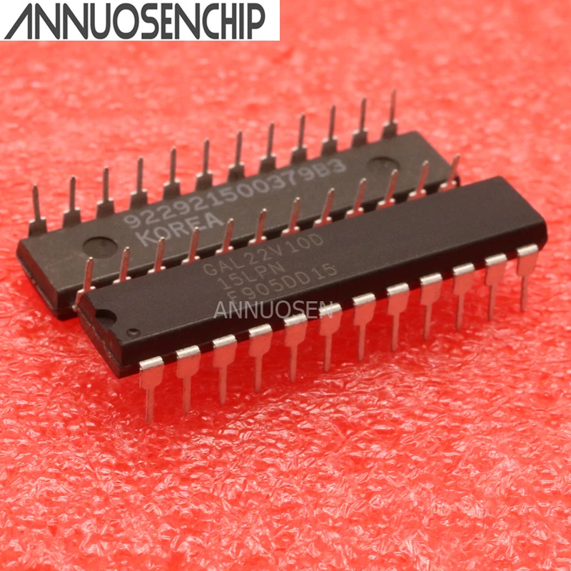 10 шт. GAL22V10D10LP GAL22V10 DIP24 GAL22V10D-10LP новая Оригинальная фотография | Обустройство дома