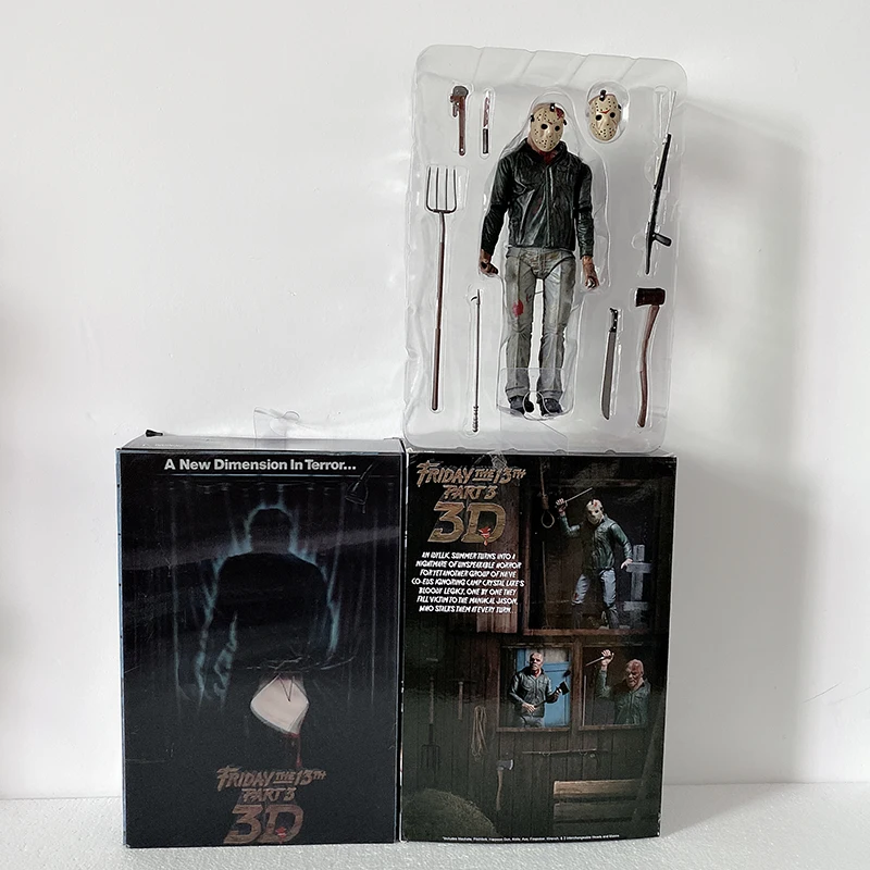 9 типов,, NECA Friday, 13-я часть, 3D, Джейсон, видео игра, Voorhees, Фредди, фигурка, игрушка, кукла, ужас, подарок