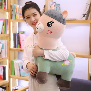 

1pc 35-65cm Lovely Alpaca Plush Doll Stuffed Down Cotton Animal Sheep Toys for Children Kids Christmas Gift for Girls