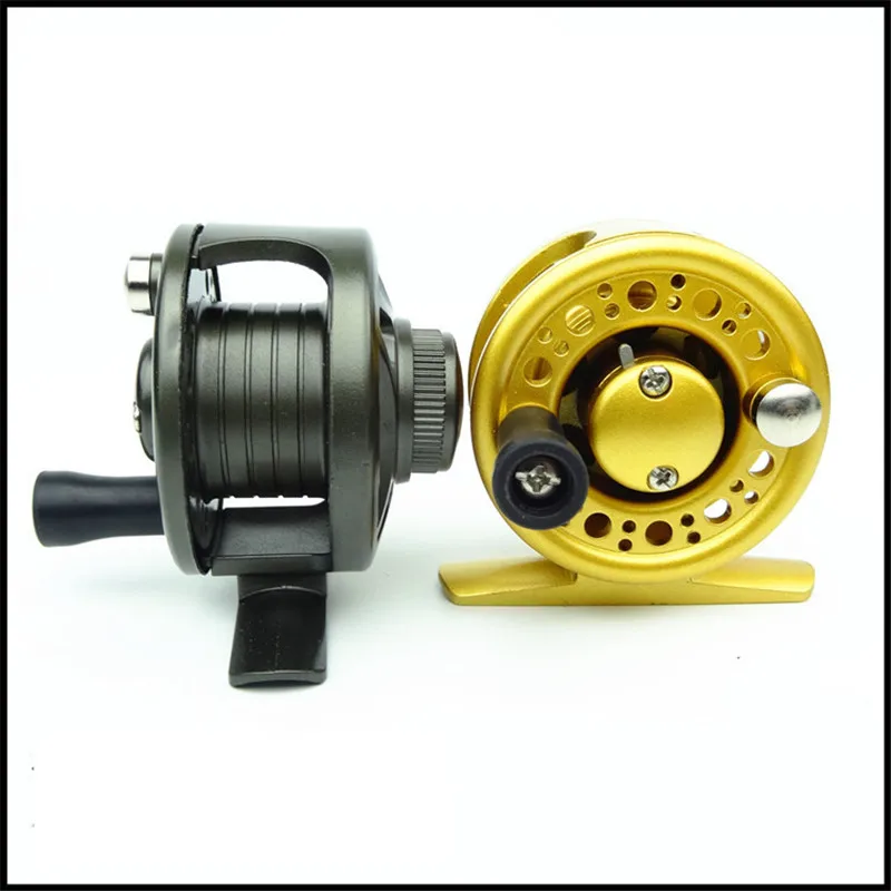 GLEEGLING Рыболовные катушки для ловли со льдом алюминиевая Рыболовная катушка рыбы