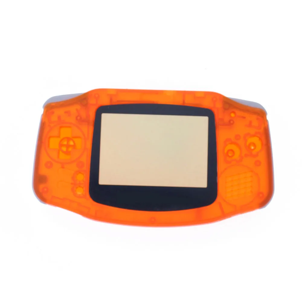 1 Корпус в сборе чехол обложка+ Защитная пленка для экрана+ Этикетка-наклейка для Gameboy Advance Игровая приставка GBA - Цвет: L