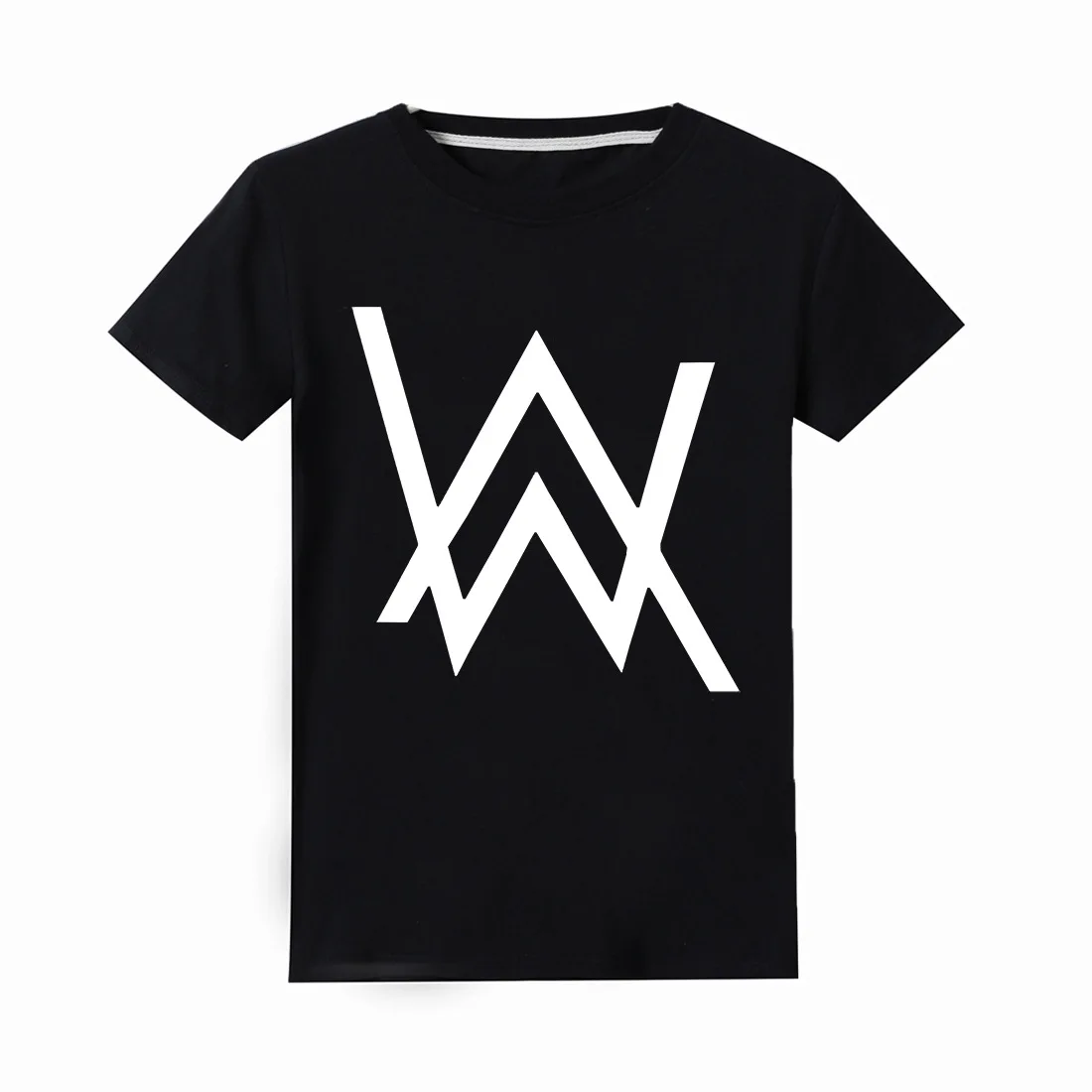 Alan Walker/детская одежда для мальчиков детские футболки с короткими рукавами футболка с цветочным принтом «Share the love» топы для девочек, футболки для девочек