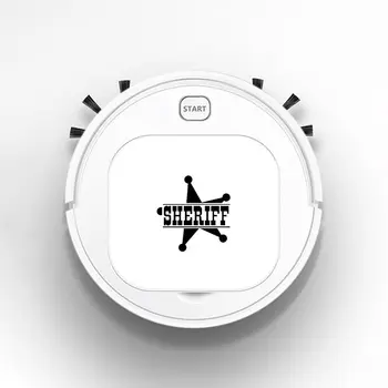 

Auto USB Sweeping 1800Pa Multifunction Smart Robot Vacuum Cleaner Dry Wet Floor Cleaner Star SHERIFF