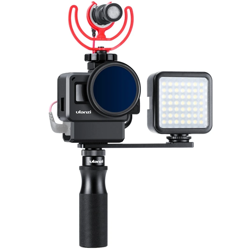 FFYY-Ulanzi Pt-7 подставка для холодного башмака кронштейн Vlogging микрофонный удлинитель с 1/4 дюймовым штативом винт для Iphone Gopro sony Rx