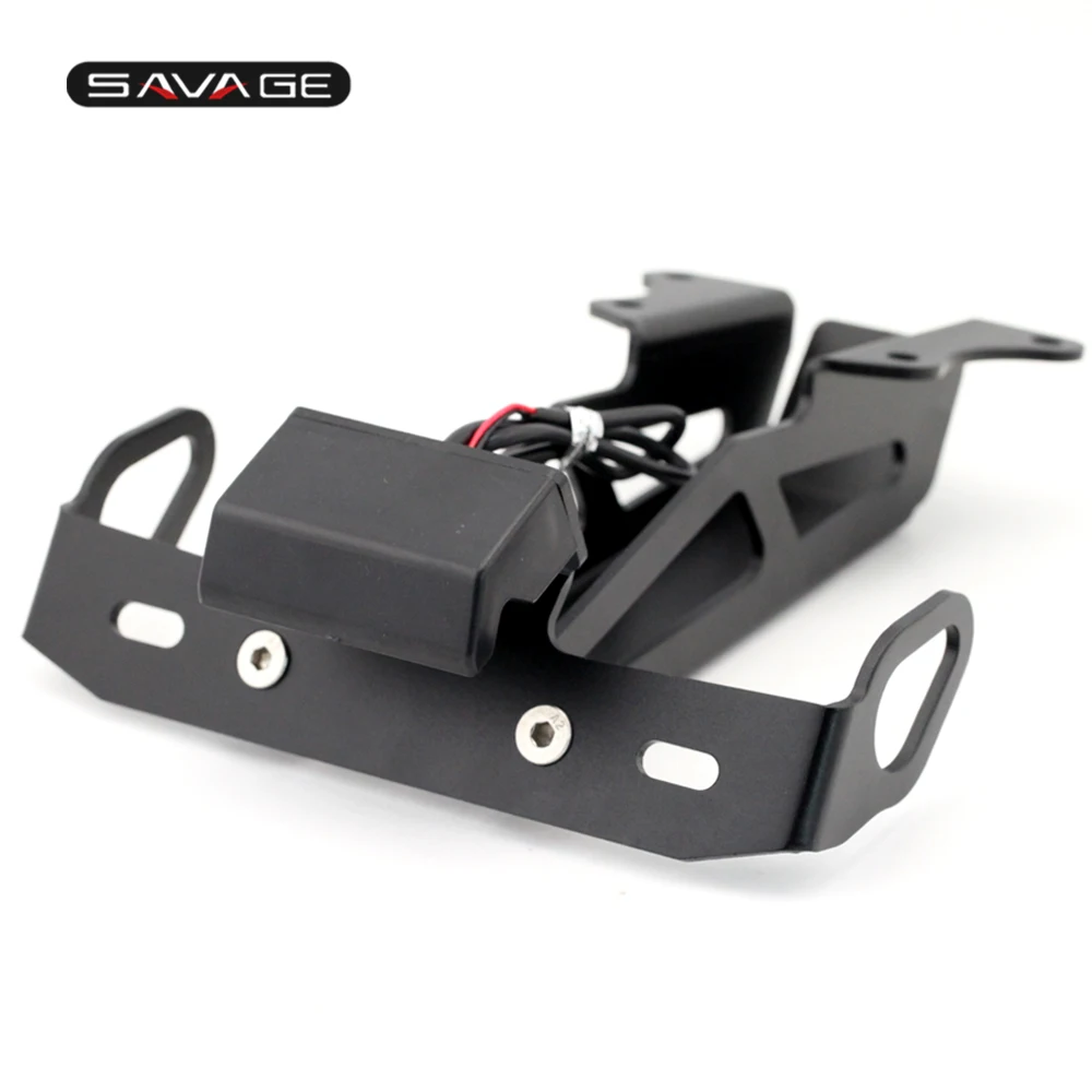 

For YAMAHA FJ-09 MT-09 Tracer Motorcycle Tail Tidy Fender Eliminator Registration License Plate Holder Bracket LED Light