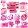 Household Appliances Pretend Play Kitchen Toys Coffee Machine Toaster Blender Vacuum Cleaner CookingToys For Children 3