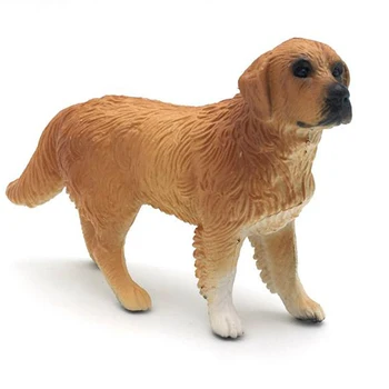 

1pcs Simulation Puppy Animal Toy Pvc Model World Dogs Ornaments Model Toy Gift Decoration