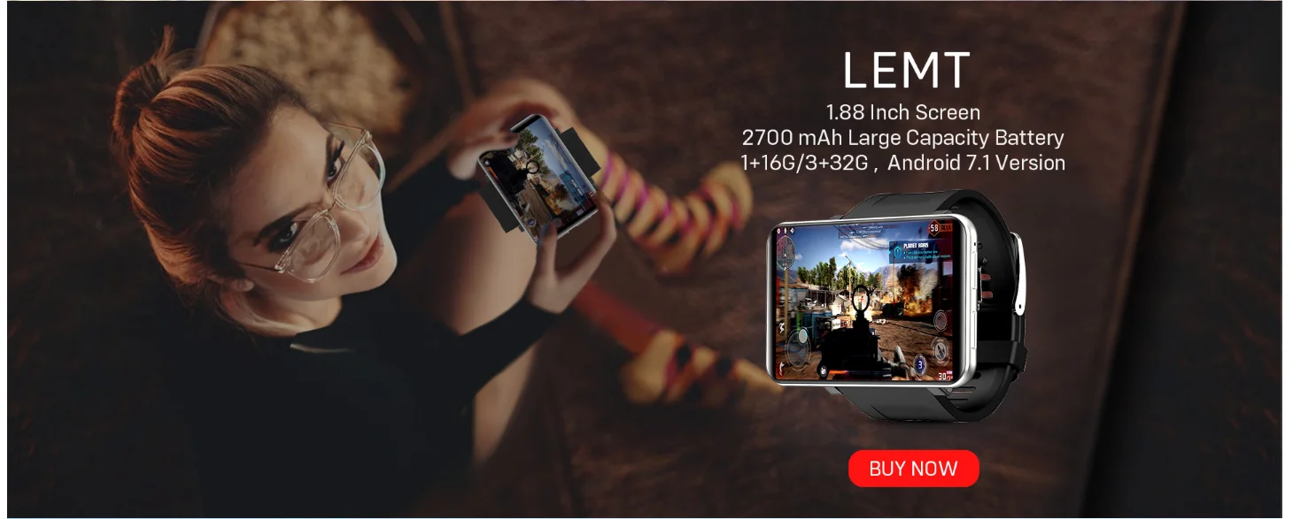 LEMFO LEM10 1,8" 4G Смарт часы Для мужчин для наручных часов Apple Watch, gps Wifi смарт-браслет Для женщин 780 МА/ч, Смарт-часы Android 7,1 3/32 ГБ флэш-памяти, предпродажа