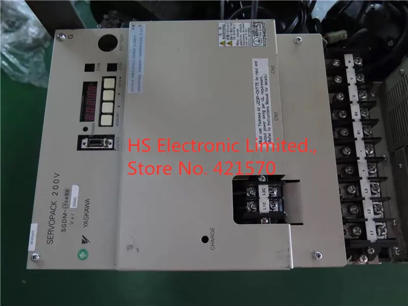 SGDM-50ADA, SGDM-75ADA, SGDM-08ADA, SGDM-20ADA, SGDM-60ADA, SGDM-30ADA водитель YASKAWA SERVOPACK