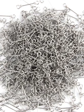  Spinpoler 50pcs Bait Support Wire Spring Pin Hook Stainless Steel Screw Needle Lock Fixed For Soft Worm Lure Baits Fishing Tools 