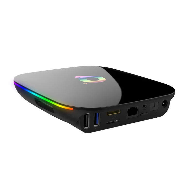 Q Plus Smart TV Box Android 9 0 4 Гб ОЗУ 16 Гб/32 ПЗУ четырехъядерный H.265 USB3.0 2 4G WiFi телеприставка 4K