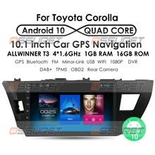 Android 10 Voor Toyota Corolla 2014 2015 2016 2G 32G Met Gps Navigatie Auto Speler Radio Video Auto stereo Multimedia Geen Dvd Wifi