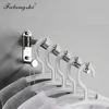 Falangshi Clothes Rack Polished Swivel Clothes Hangers Stainless Steel Wall Mount Hanger Drying Rack Clothes Organization WB3019 1