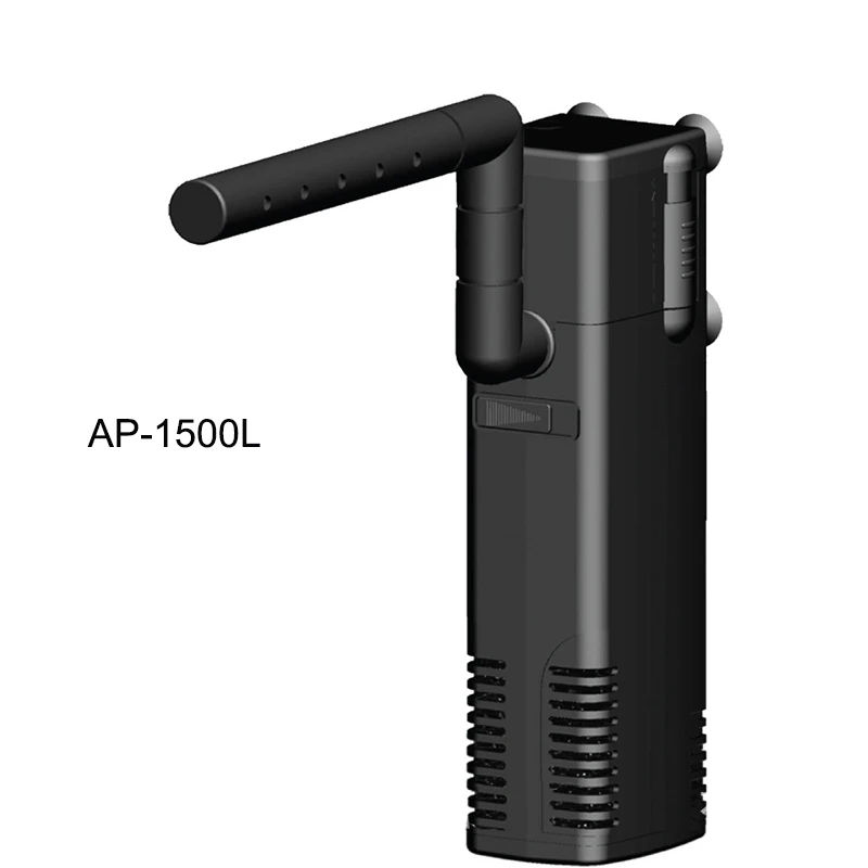 ap-1500l Аквариумный внутренний фильтр-насос для аквариума с черепахой, погружной насос для рептилий, лягушка, низкий уровень воды AUG889 - Цвет: ap-1500l