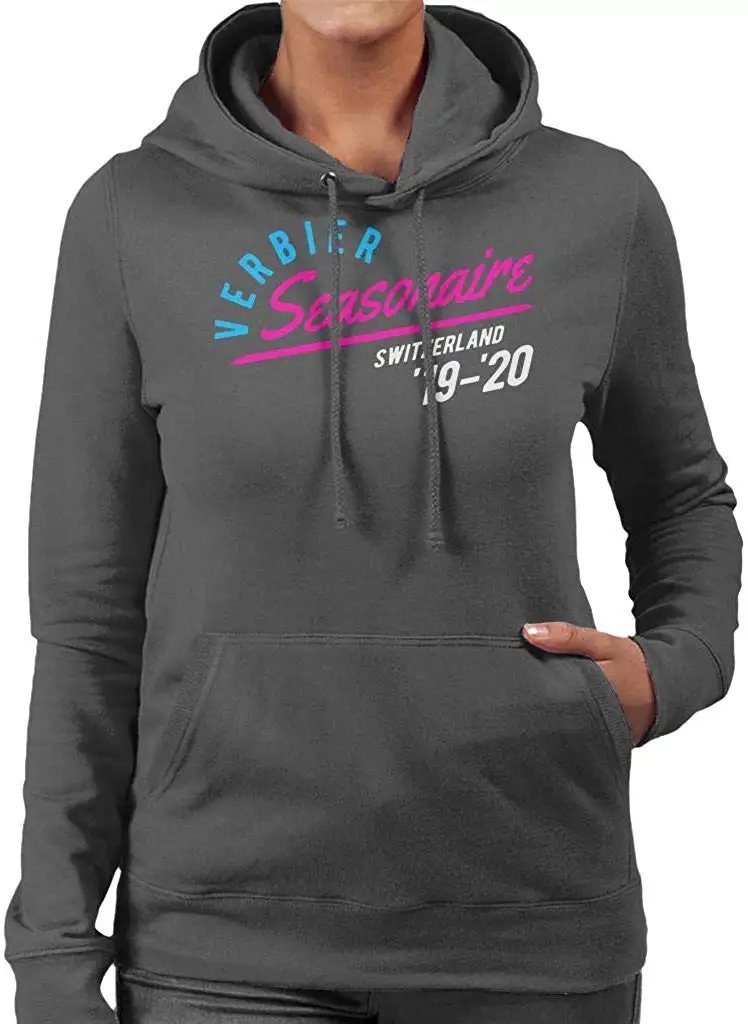 Verbier seasuonaire Switzerland '19 '20 лыжный женский свитер с капюшоном Унисекс Мужская Женская толстовка с капюшоном