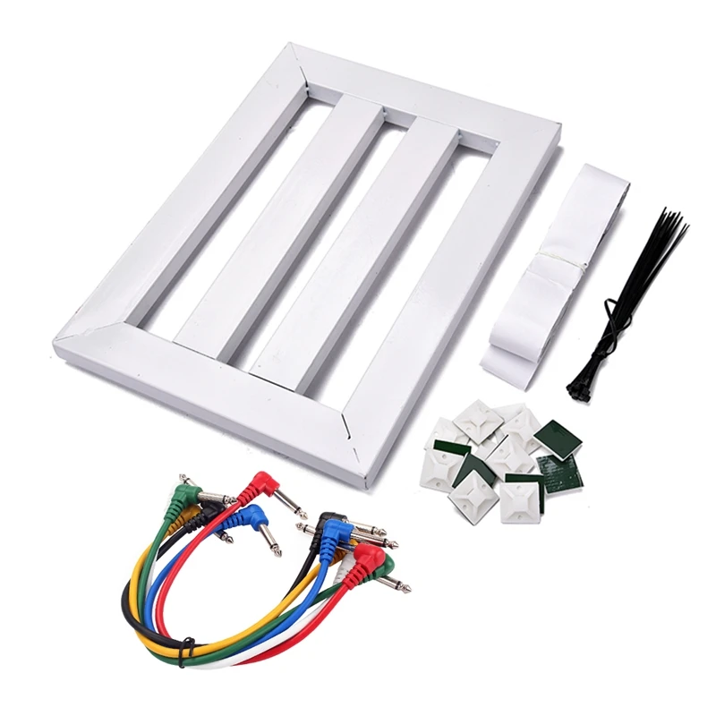 BMDT-1Pc гитарный эффект держатель с питанием прочный Монтажный кронштейн эффект держатель с питанием педаль эффектов доска эффекторная вставка доска