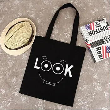 

2020 Women Leisure Zipper Closed Canvas Shoulder Bag Large Capacity Shopping Handbag