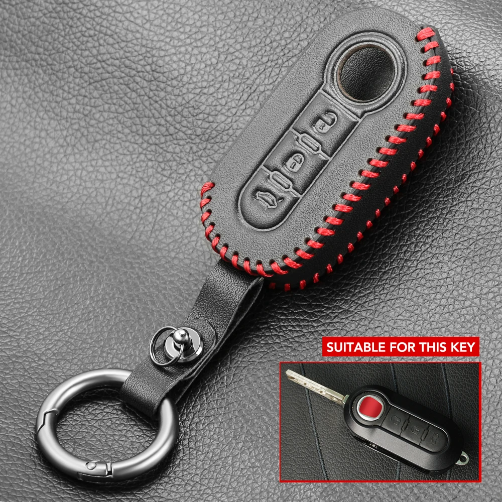 Key Case Car Key Shell For FIAT 500 Panda Punto Bravo Car Alarm 3 Buttons Flip folding Remote Key Shell Cover Holder