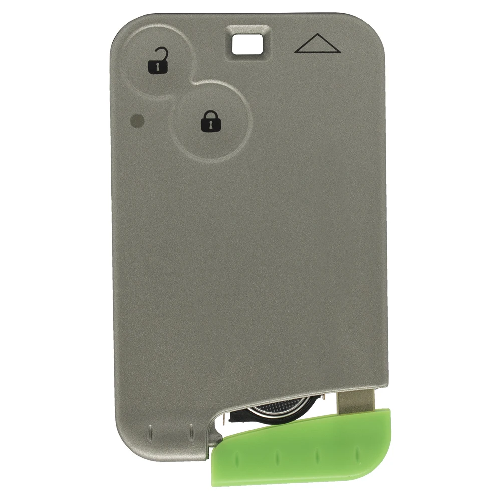 

WhatsKey Replacement 2 Button Remote Smart Card key shell Case Fob Cover For Renault Espace Laguna With Insert Small Key Blade