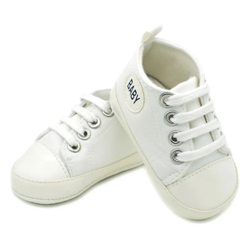 D9 Toddler Kids Boys Girls Shoes Spring /autumn Canvas Sneakers High Top Lace Up Baby Shoes Casual First Walkers - Цвет: D9