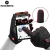 ROCKBROS Windproof Cycling Gloves Touch Screen Riding MTB Bike Bicycle Gloves Thermal Warm Motorcycle Winter Autumn Bike Gloves ► Photo 3/6