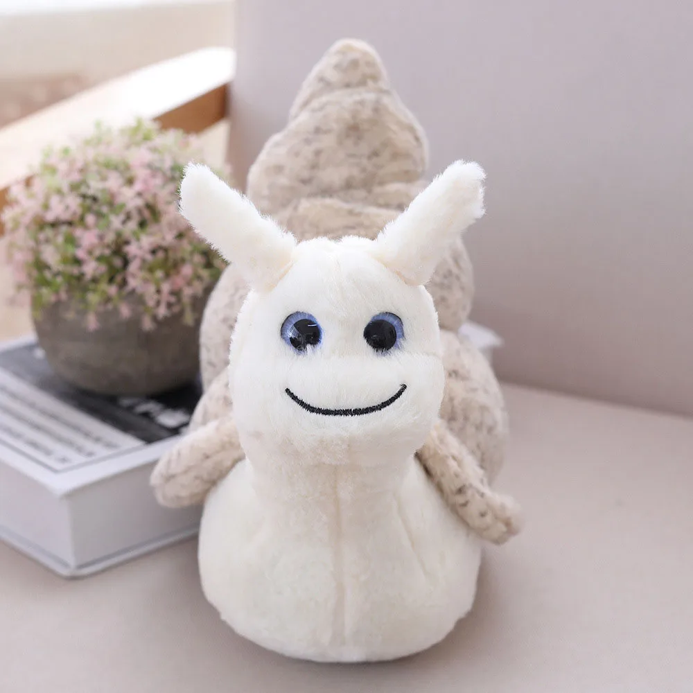 17 20 26cm Cartoon Conch Doll Cute Simulation Plush Toy Stuffed Ocean Animal Doll Snails Child 4