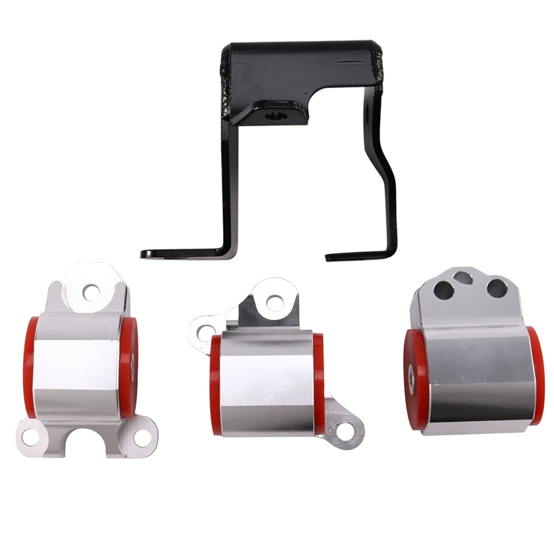 Billet Aluminum Engine Mounts Ek B-Series with 3-Bolt for Honda Civic 1996-2000