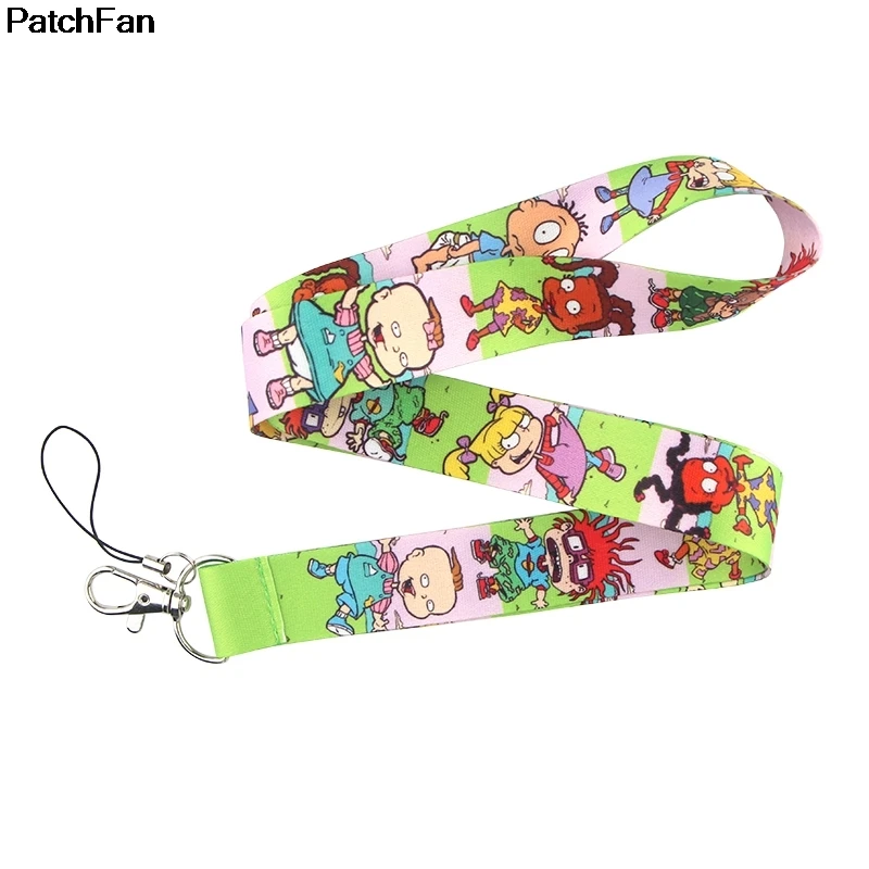20 шт./лот A2587 Patchfan мультфильм kawaii тег ремень шеи ремешки для безопасности для мобильного телефона USB ID бейдж держатель ключ для ребенка