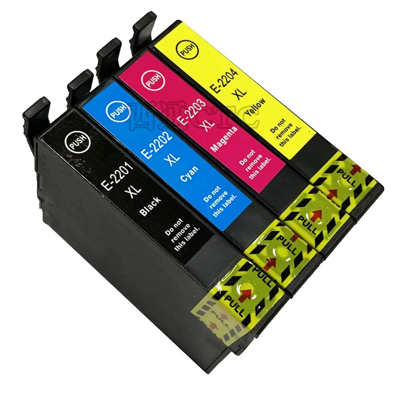 Совместимость для Epson T220 XL чернильный картридж для принтера Epson WF 2650 WF-2630 WF-2660 WF-2750 WF-2760 XP-320 XP-420 XP-424