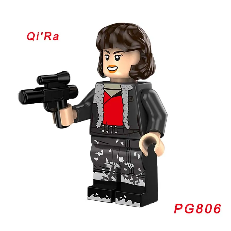 Starwars Rebolt Obi-Wan Kenobi A-Wing Pilot Lando Calrissian Poe Dameron Ig-88 Qi'Ra Quay Tolsite - Цвет: pg806