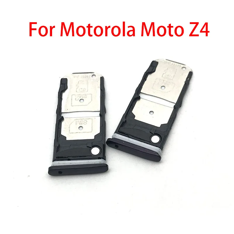 Micro Nano SIM держатель для карт лоток адаптер держателя слота разъем для Motorola Moto Z4
