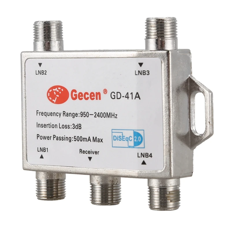 950-2400 МГц 4 FTA ТВ с lnb конвертером спутниковый контроль DISEQC переключатель