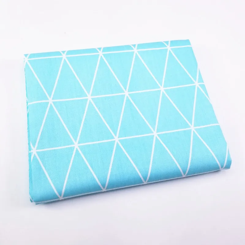 50x80cm Triangular Детская саржевая хлопковая ткань с принтом оленя, Лоскутная Ткань, швейная стеганая одежда для детей и малышей - Цвет: 50x80cm Triangular
