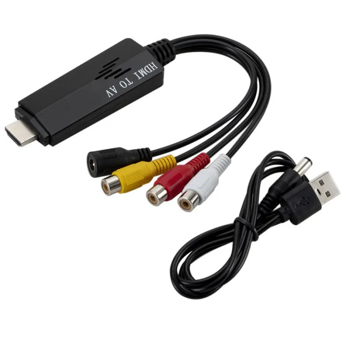 HDMI мужчин и женщин AV адаптер кабель конвертер для ТВ VHS VCR DVD рекордеры YE-Hot