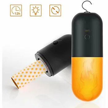 

Outdoor USB Charging Multifunctional Night Indoor Emergency Kids Lantern Flicker Camping Light Portable Practical Gravity Sensor