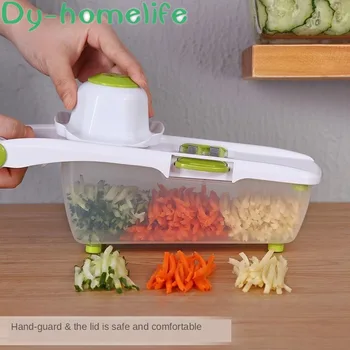 

Stainless Steel Blade Vegetable Fruit Shredder Multi-function Shredded Grater Melon Fruit Slicer Grater Home Kitchen Supplies